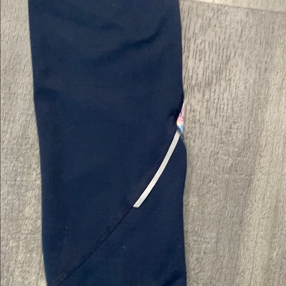 Athleta Navy Luminous Powder Peak Tight Leggings S - Picture 7 of 7